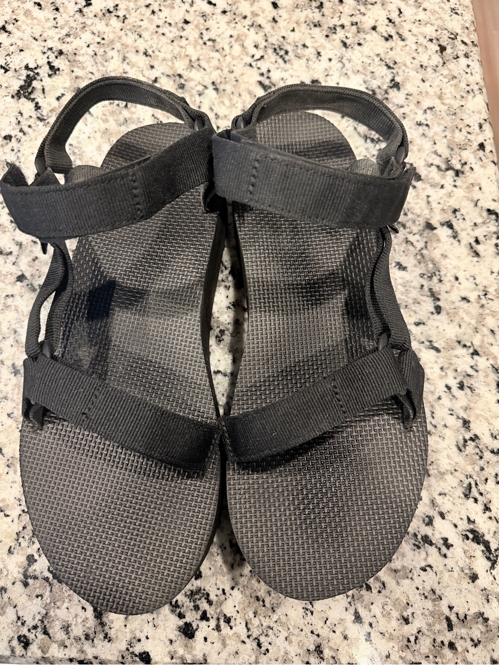 Teva Black Women's Outdoor Strap Sandals